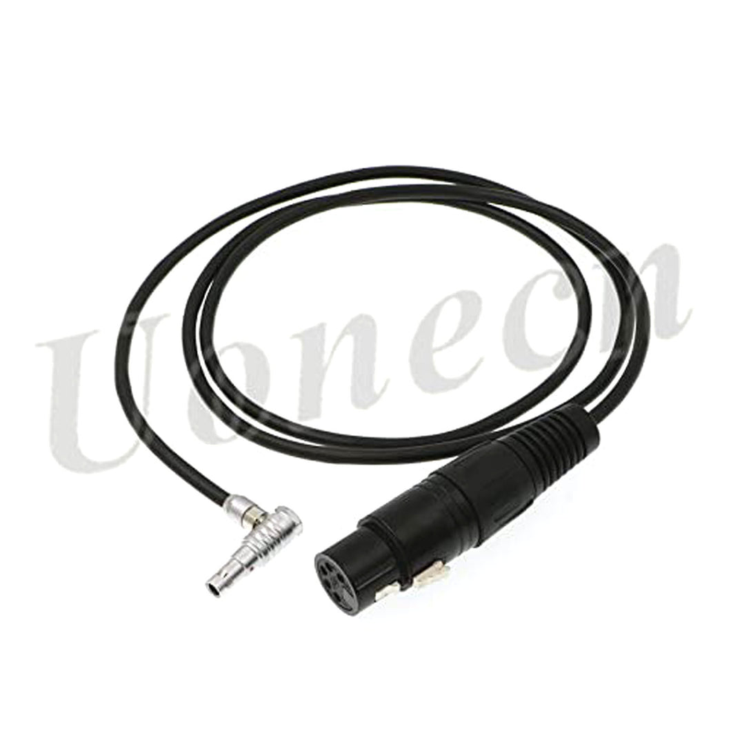 ARRI Alexa Mini Camera Audio Cable XLR 5 pins Female to Right Angle 5 pin Male Plugs Alexa Reach Mini Audio Cable