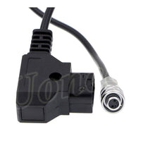 Load image into Gallery viewer, Power Cable for Blackmagic Pocket Cinema Camera 4K and Gold Mount V Mount Battery Cable BMPCC 4K Weipu 2 pin Female to P Tap 60cm
