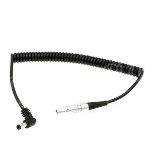 ARRI Camera V Mount Anton Cable Straight 2 pin Male to DC Power Cable for DSLR Rig