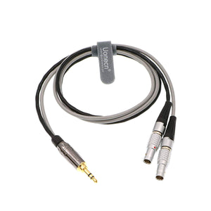 5 Pin 6 Pin Male to 3.5mm TRS Breakout Cable for Zaxcom IFB Erx Time Code and Audio Stereo Cable for ARRI Alexa Mini Camera