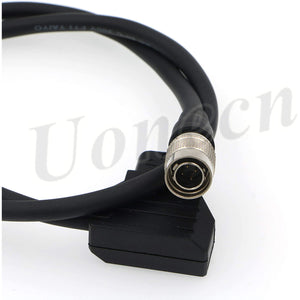 Anton Bauer Sound Device ZAXCOM Power Cable D-Tap to Hirose 4 pin Male for Zoom F8