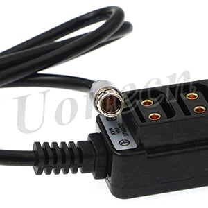 ARRI Camera Power Cable 3 pin male to 4 D-tap female Video Cable