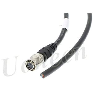 Industrial Camera Power Trigger IO Signal Cable 6 Pin Hirose Female Plug for Basler AVT GIGE Sony CCD Industrial Camera 1 Meter