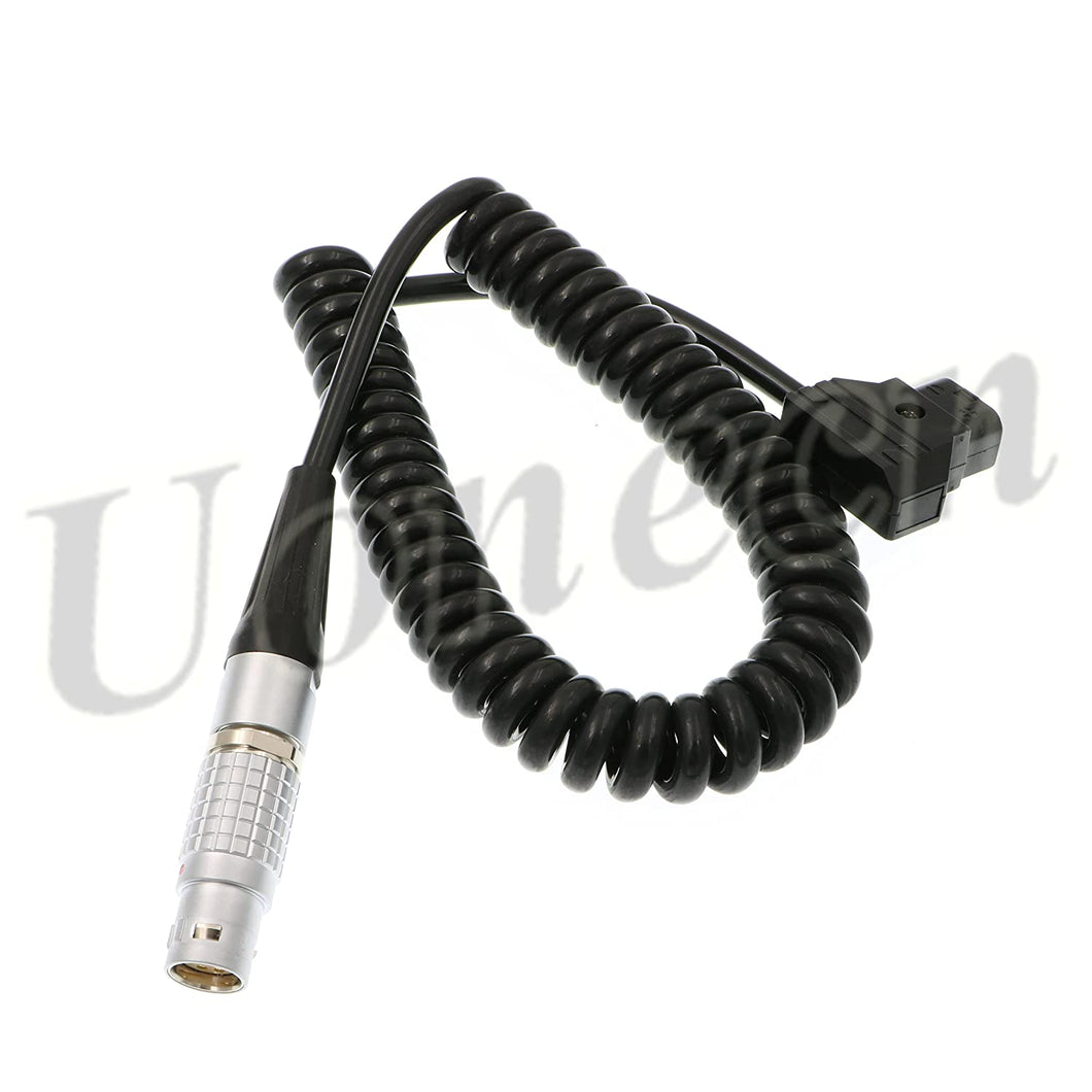Arri ALEXA MINI Camera Power Coiled Cable 8 pin Female to Dtap