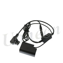 Load image into Gallery viewer, Dummy Battery DMW-DCC12 DC Coupler to Dtap plug power Cable for Panasonic DMC-GH5 GH4 GH3
