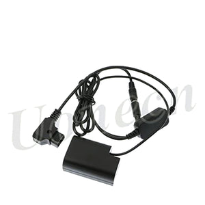 Dummy Battery DMW-DCC12 DC Coupler to Dtap plug power Cable for Panasonic DMC-GH5 GH4 GH3