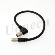 Load image into Gallery viewer, 4 PIN Hirose Male Cable Power Sound Devices Recorder Wisycom MCR 42s 30cm Right Angle 4 pin Male to Straight 4 pin Male
