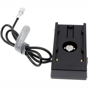 Movie Blackmagic Cinema Camera BMCC 4K BMPCC Power Supply Mount Plate Adapter for Sony NP-F970 Battery