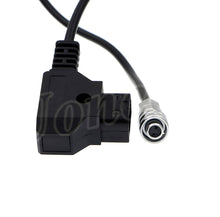 Load image into Gallery viewer, Power Cable for Blackmagic Pocket Cinema Camera 4K and Gold Mount V Mount Battery Cable BMPCC 4K Weipu 2 pin Female to P Tap 60cm
