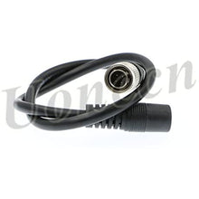 Load image into Gallery viewer, Compatible with DC Female to 4 pin Hirose Male Cable for Sound Device ZAXCOM Blackmagic
