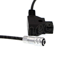 Load image into Gallery viewer, Power Cable for Blackmagic Pocket Cinema Camera 4K and Gold Mount V Mount Battery Cable BMPCC 4K Weipu 2 pin Female to P Tap 60cm
