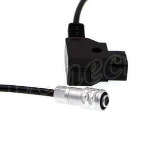 Power Cable for Blackmagic Pocket Cinema Camera 4K and Gold Mount V Mount Battery Cable BMPCC 4K Weipu 2 pin Female to P Tap 60cm