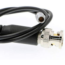 Load image into Gallery viewer, Red Epic Scarlet Camera Cable Flexible Thin 4 Pin Male to BNC Plug Timecode Audio Cable
