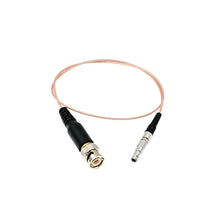 Load image into Gallery viewer, Uonecn Flexible Thin Timecode Audio Cable 4 Pin Male to BNC Plug for Red Epic Scarlet
