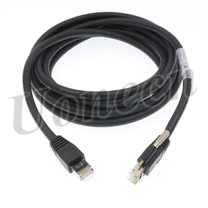 Data Transmission GigE Cat6 Cable RJ45 Plug Ethernet for CCD Industrial Camera 3 Meters