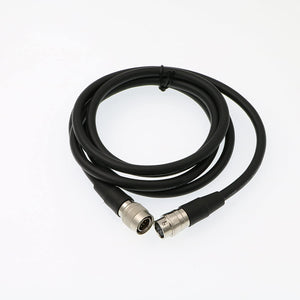 AOA Display Cable Hirose 10 pin Male Connector to 10 pin Female Connector for AOA Interface Module with Enhanced Audio 1.5meters