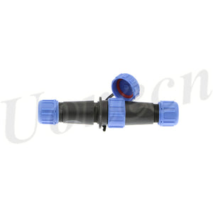 SP13 IP68 Waterproof 2 Pin LED High Power Connectors 2 Pin Power Plug Connector Circular Kit Male Plug Female Socket 5 Sets