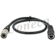 Load image into Gallery viewer, Compatible with DC Female to 4 pin Hirose Male Cable for Sound Device ZAXCOM Blackmagic

