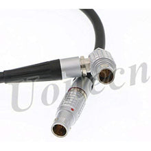 Load image into Gallery viewer, LCD EVF cable FGG.1b 16 pin male to FHG.1b 16 pin male cable for LCD EVF Elbow Red Epic Scarlet Red One
