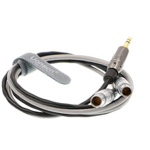 Load image into Gallery viewer, 5 Pin 6 Pin Male to 3.5mm TRS Breakout Cable for Zaxcom IFB Erx Time Code and Audio Stereo Cable for ARRI Alexa Mini Camera
