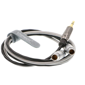 5 Pin 6 Pin Male to 3.5mm TRS Breakout Cable for Zaxcom IFB Erx Time Code and Audio Stereo Cable for ARRI Alexa Mini Camera
