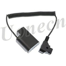 Load image into Gallery viewer, D-Tap to DMW-DCC12 DC Coupler Dummy Battery Spring Cable for Panasonic DMC-GH5 GH4 GH3
