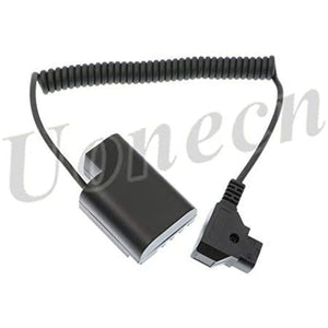 D-Tap to DMW-DCC12 DC Coupler Dummy Battery Spring Cable for Panasonic DMC-GH5 GH4 GH3