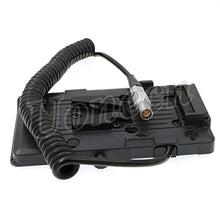 Load image into Gallery viewer, V-Mount Battery Plate Spiral 6 Pin Power Cord for Red Scarlet Epic Camera
