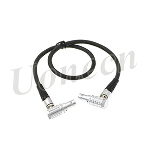 Teradek Bond Power Cable Right Angle 2 Pin Male to Right Angle 2 pin Male for ARRI Alexa Camera 18 inches