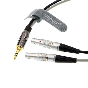 5 Pin 6 Pin Male to 3.5mm TRS Breakout Cable for Zaxcom IFB Erx Time Code and Audio Stereo Cable for ARRI Alexa Mini Camera