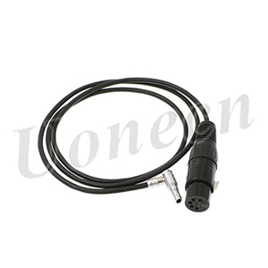 ARRI Alexa Mini Camera Audio Cable XLR 5 pins Female to Right Angle 5 pin Male Plugs Alexa Reach Mini Audio Cable