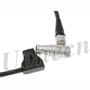 Right Angle 8 pin Female Power Cable Dtap Plug for ARRI Alexa Mini Camera