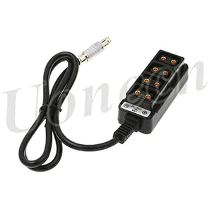 ARRI Camera Power Cable 3 pin male to 4 D-tap female Video Cable