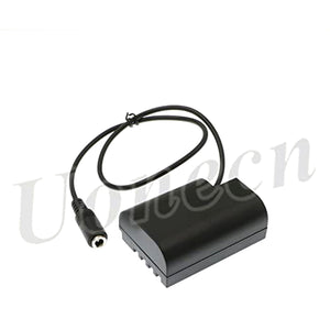 Dummy Battery DMW-DCC12 DC Coupler to Dtap plug power Cable for Panasonic DMC-GH5 GH4 GH3