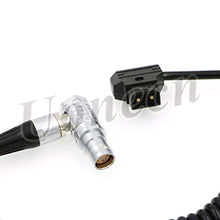 Load image into Gallery viewer, ARRI Alexa Mini Camera Power Cable Dtap to Right Angle 8 pin Female Spring Cable
