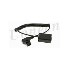 Load image into Gallery viewer, A7 Dummy Battery to D-tap Cable for Sony A7R A7S A7II A3000 A5000 A5100 A6000 A6300 A7SII Camera Dummy Battery
