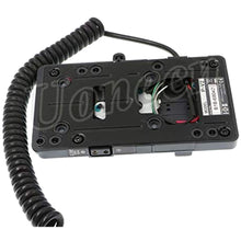 Load image into Gallery viewer, V-Mount Battery Plate Spiral 6 Pin Power Cord for Red Scarlet Epic Camera
