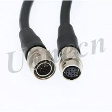 Load image into Gallery viewer, AOA Display Cable Hirose 10 pin Male Connector to 10 pin Female Connector for AOA Interface Module with Enhanced Audio 1.5meters
