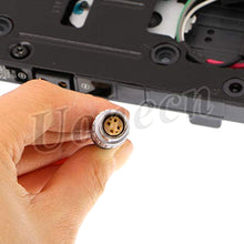Load image into Gallery viewer, V-Mount Battery Plate Spiral 6 Pin Power Cord for Red Scarlet Epic Camera
