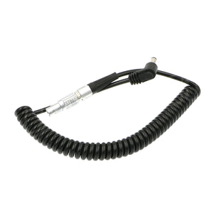 ARRI Camera V Mount Anton Cable Straight 2 pin Male to DC Power Cable for DSLR Rig
