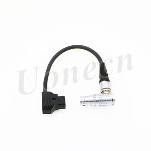 Arri Alexa Mini Camera Power Cable Right Angle 2B 8 pin Female to D-tap 10 inches