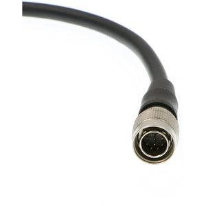 AOA Display Cable Hirose 10 pin Male Connector to 10 pin Female Connector for AOA Interface Module with Enhanced Audio 1.5meters