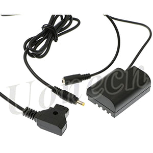 Dummy Battery DMW-DCC12 DC Coupler to Dtap plug power Cable for Panasonic DMC-GH5 GH4 GH3