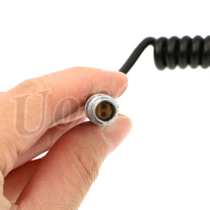 ARRI Camera V Mount Anton Cable Straight 2 pin Male to DC Power Cable for DSLR Rig